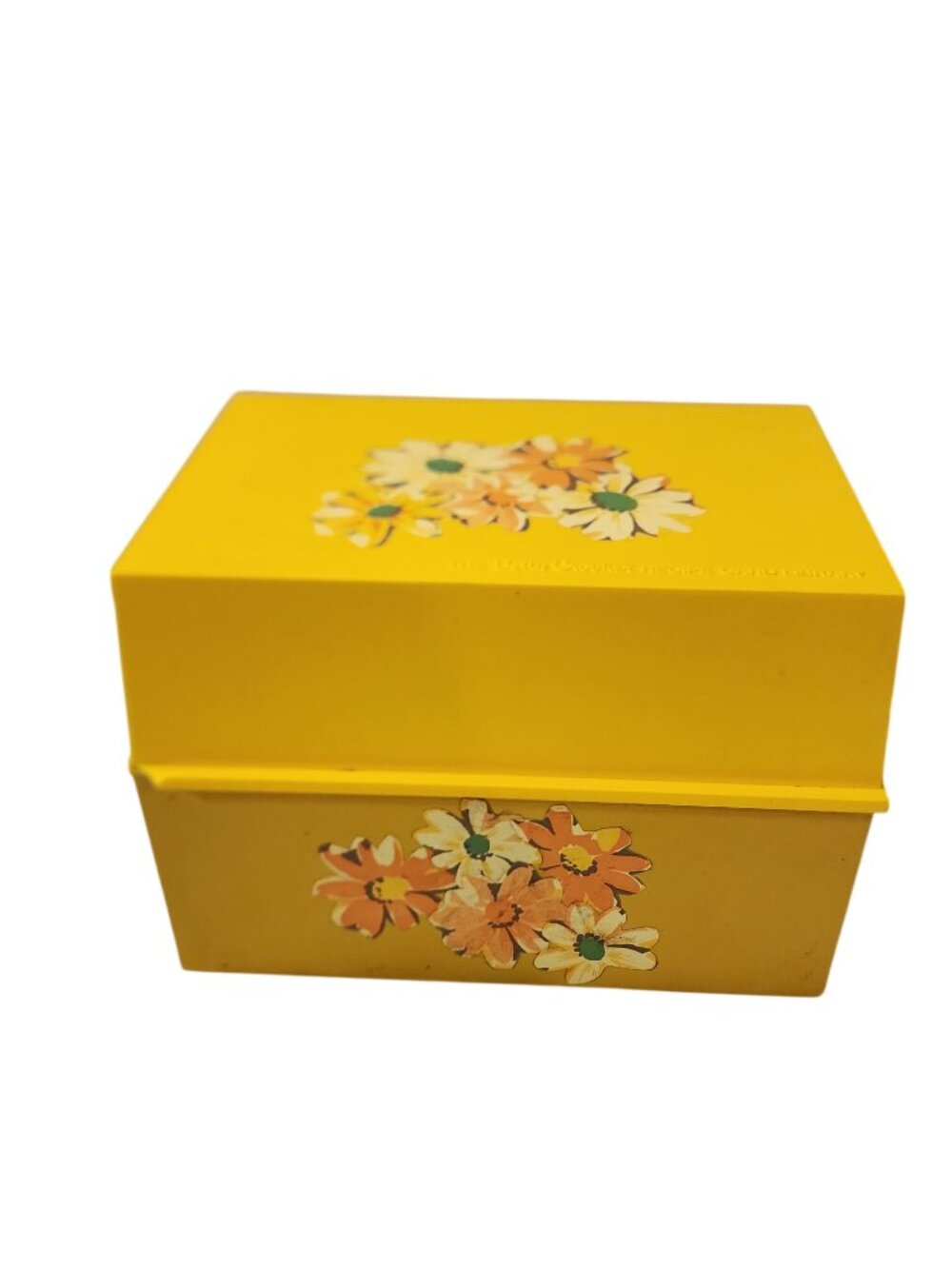 Vintage Betty Crocker Recipe Plastic Box 9 x 6 x 6